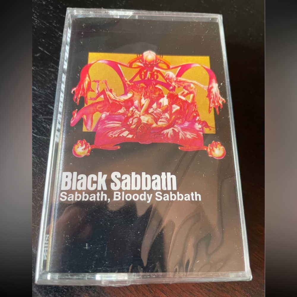 Sealed Black Sabbath - Sabbath Bloody Sabbath Cassette Tape